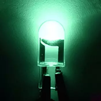 1 шт. COB стекло W5W Led T10 Автомобильный свет 6000K белый автомобильный номерной знак лампа 12 В