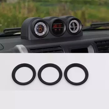 1 шт. декоративная рамка с внутренним кольцом для комбинированного покрытия комбинированного обложки для Toyota FJ Cruiser, приборной панели, Стайлинг автомобиля, интерьер