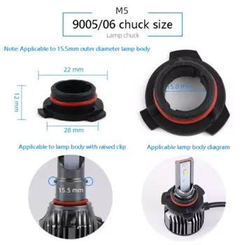 1 шт., держатель для цоколя HB4/HB3/H11/H7/H4/H3/H1