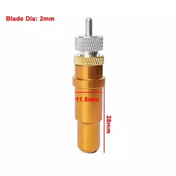 1 шт., диаметр 11,5 мм, держатель лезвия для винилового резака Skycut, режущий плоттер C24 D24 C16 D48, аксессуары для корпуса, инструмент, не увеличивающее лезвие