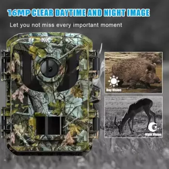 1 шт. DL005 наружная Индукционная водонепроницаемая охотничья камера с инфракрасным ночным видением 1080P HD камера для наблюдения за дикой природой