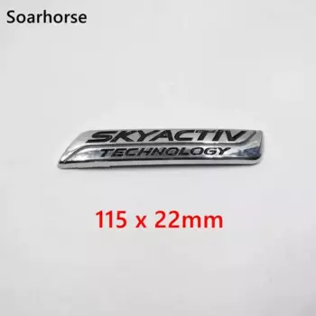 1 шт. для 3 6 CX-5 MX-5 Axela Miata skyv Technology Logo хромированная эмблема бейдж