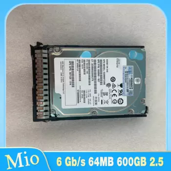 1 шт. для HP 6 Гбит/с 64 МБ 10000 об/мин 702659 -001 702284 -B21 Жесткий диск 600 ГБ 2,5 дюйма SAS
