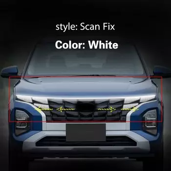 1 шт. для Hyundai Creta IX25 2015-2022, автомобильный светодиодный сканер, запуск дневных ходовых огней, DRL, противотуманные фары, украшение, полоса дневного света