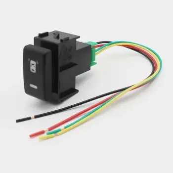 1 шт. для Nissan Patrol Y62 Tiida Livina Qhashqai 2008-2015 Автомобильный светодиодный светильник, переключатель включения и выключения DRL, кнопка противотуманной фары с проводом