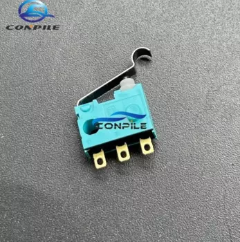 1 шт. для Panasonic ASQ10418 Бирюзовый водонепроницаемый микропереключатель изогнутый стержень