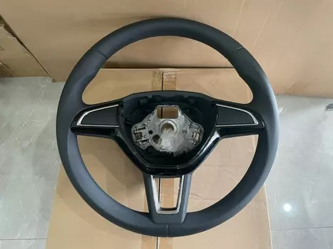 1 шт. для Skoda Rapid Spaceback Octavia Новый Fabia Rapid рулевое колесо в сборе пластиковый автомобиль с тремя спицами