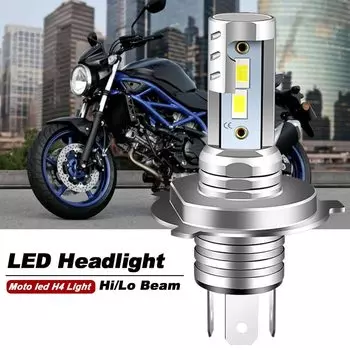 1 шт. для Suzuki Boulevard M109R 2006-2017 мотоцикл H4 H1S 9003 светодиодные фары Hi/Lo лампы 4800LM 6000K белый CANbus