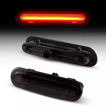 1 шт. для Suzuki Jimny JB64 JB74 2019-2021 светодиодный задний 3-й третий стоп-сигнал автомобиля с высоким креплением стоп-сигналы дымчатый корпус красный