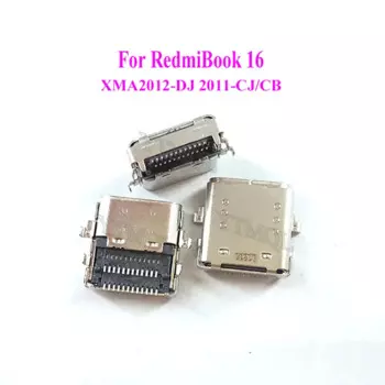 1 шт. для Xiaomi RedmiBook 16 XMA2012-DJ 2011-CJ/CB USB 3,1 Type-C разъем для подключения зарядного устройства