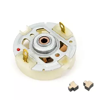 1 шт. двигатель Rs550 с медной щеткой, зарядная дрель, электрическая отвертка, держатель щетки, аксессуары