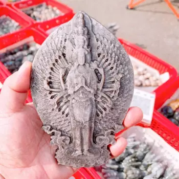 1 шт., фигурка из натурального серебра, обсидиан