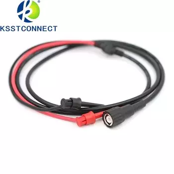 1 шт. гибкий изолированный штекер BNC к тестовому кабелю 2*4 мм RG58 50 Ом