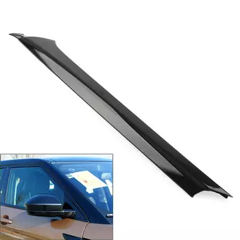 1 шт. глянцевый черный Автомобильный ветрозащитный щит, отделка столба, молдинг для Land Rover Range Rover Evoque 2012-2019 LR077218 LR077217