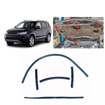 1 шт. или комплект резинового уплотнения капота для Outlander CW 2007-2009, уплотнитель капота для защиты крышки капота 5902A007 5902A024