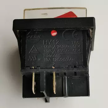 Водонепроницаемый клавишный переключатель KEDU HY12 10A