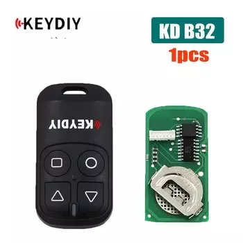 1 шт. KEYDIY B32 автомобильный дистанционный ключ 4 кнопки общий пульт дистанционного управления для гаражных ворот для KD900 URG200 KD-X2/KD MINI KD200 MINI удаленный генератор