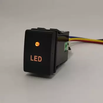 1 шт. ключевой переключатель светодиодного света DRL, кнопка включения и выключения, передний и задний замок дифференциала, противотуманный фонарь, переключатель для Suzuki Jimny 2008-2013