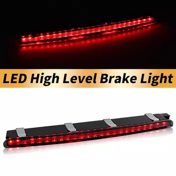 1 шт. красный/черный объектив для Mercedes Benz C-Class W203 седан 2001-2007 A 2038200156 Красный светодиодный третий стоп-сигнал высокого уровня