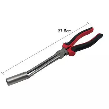 1 шт., кусачки для свечей зажигания автомобиля, инструмент для удаления высоковольтных цилиндрических кабелей, кусачки для свечей зажигания с длинной ручкой для ремонта автомобиля, ручные инструменты