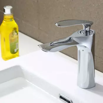 1 шт., латунный современный смеситель для раковины в ванной комнате