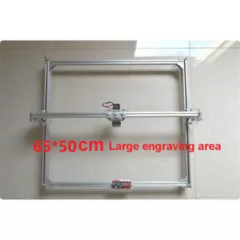 1 шт., лазерный гравировальный станок, 500 МВт, 65 х50 см