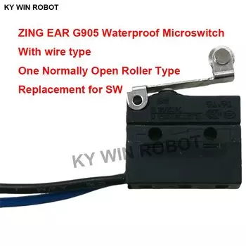 1 шт./лот, Тайвань ZING EAR G905, водонепроницаемый микропереключатель с проводом, нормально открытый роликовый тип, может заменить SW