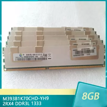 1 шт. M393B1K70CHD-YH9 Оперативная память 8G 8 ГБ 2RX4 PC3L-10600R ECC REG DDR3L 1333 для памяти Samsung