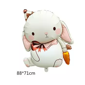 Матовый воздушный шар-кролик WILD FRUIT