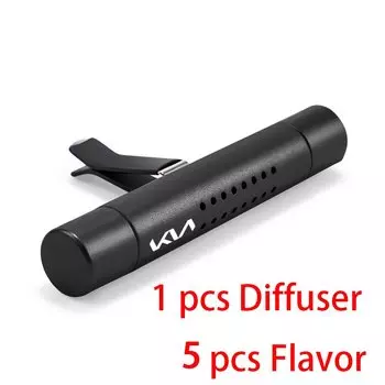 1 шт., металлический автомобильный вентиляционный освежитель воздуха, диффузор холодного кондиционера, зажим с для Kia Rio Soul Forte Sportage Picanto Niro Morning