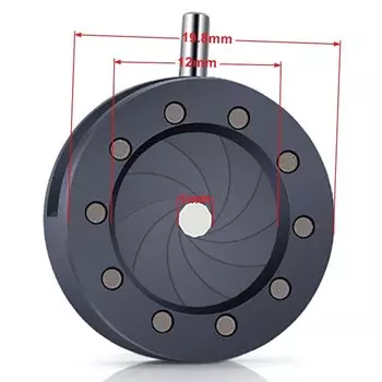 1 шт., микроскоп с регулируемой диафрагмой, 1-12 мм