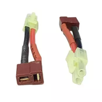 1 шт. MINI Tamiya «папа» на Т-тип «мама» адаптерный кабель-переходник 50 мм провод для RC Lipo батареи оптом