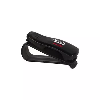 1 шт., многофункциональный автомобильный держатель для солнцезащитных очков, зажим для хранения очков для Audi A3 A7 Q3 8v RS5 B7 A4 B9 A6 C7 A6 C6 A3 8p Q7