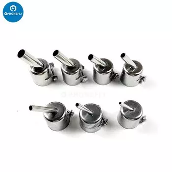 1 шт., насадка для термофена, 45 градусов, изогнутая втулка насадки для 850 852 852D, паяльная станция горячего воздуха, инструменты для ремонта печатных плат телефона