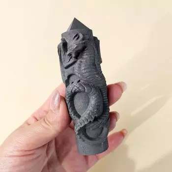 Кристалл шунгит дракон Runyangshi