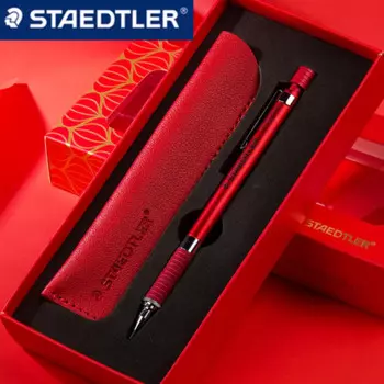 1 шт. немецкий механический карандаш Staedtler ограниченного выпуска, китайский красный карандаш 0,5 мм 925 35-05NW, канцелярские принадлежности для эскизов