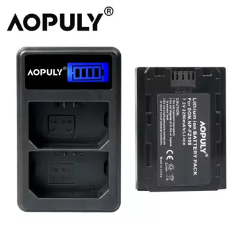 1 шт. NP-FZ100 NP FZ100 NPFZ100 батарея + USB двойное зарядное устройство для Sony Alpha 9 A9 9R A9R 9S A9S A7RIII A7R3 7RM3 A7m3 BC-QZ1 камера