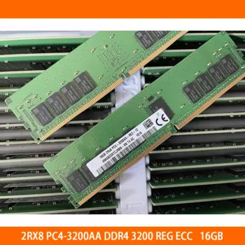 1 шт., оперативная память 16 ГБ, 16 ГБ, 2RX8, PC4-3200AA DDR4 3200 REG ECC, Серверная память высокого качества, быстрая доставка