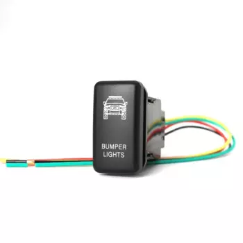 1 шт. оранжевый светильник, кнопка переключения звукового сигнала автомобильного динамика с проводом для Toyota Land Cruiser Hilux Prado 120 FJ CRUISE LC76 REIZ 2006-2009