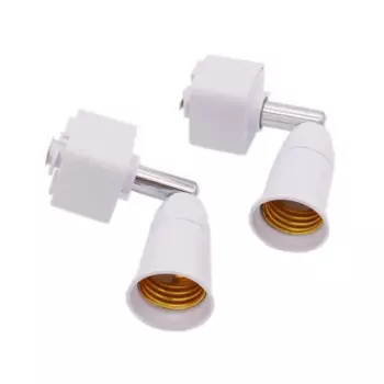 Основание светильника E27 USBO белый/черный