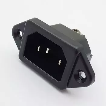Разъемы питания R2003-B 3-контактные IEC 14 250В