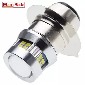 1 шт. P15D P15D-25-1 PX15D T19 H6M светодиодная лампа для фар мотоцикла Hi-Lo Beam White 6000K, передняя лампа для скутера, мопеда, 6 В, 12 В постоянного тока