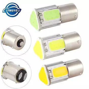 1 шт. p21w bay15d ba15s P21/5W 1156 1157 led COB светильник в автоматический стоп-сигнал белые красные Автомобильные светодиодные лампы задний указатель поворота стояночный 12 В
