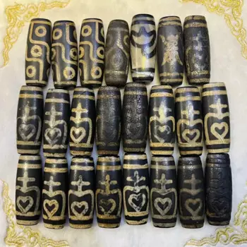 1 шт./партия, бусины из натурального агата Dzi