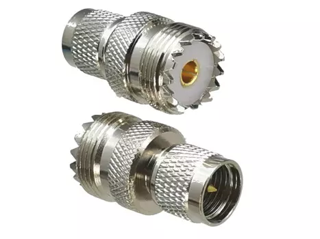 1 шт. переходник UHF SO239 гнездовой разъем к мини UHF штекер RF коаксиальный конвертер Прямой Новый