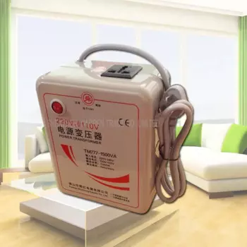 1 шт., понижающий преобразователь напряжения, 1500 Вт, 220 кВА, трансформатор, 240-110 В до 120-в