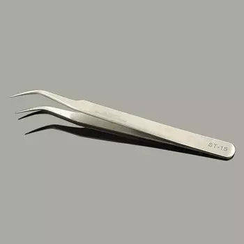 1 шт. прецизионные антистатические пинцеты из нержавеющей стали, электроника, часовщик, ремонт, пинцет для бровей, инструмент для красоты, пинцет