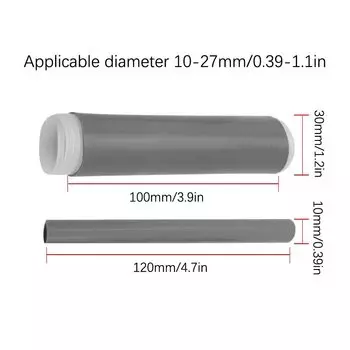 Противообжигающий чехол для ручки кастрюли JETTING, серый, силиконовый