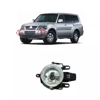1 шт. противотуманные фары для Pajero V73 MN 133758 2003-2006 Противотуманная фара с лампочкой для Montero V75 V77 Передняя фара для Shogun V60 L R