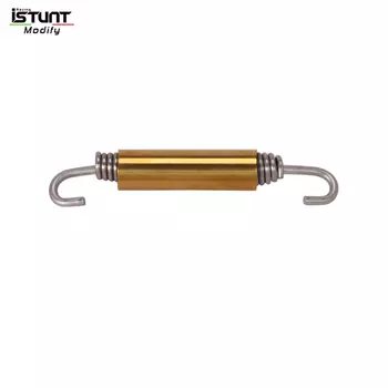 1 шт., пружинный глушитель для мотоцикла, из нержавеющей стали